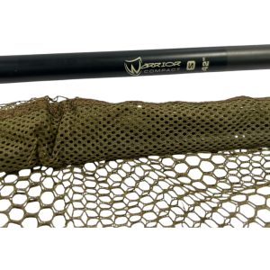 1x Fox Warrior 42'' Landing Net - 2 PIECE BUT STUCK TOGETHER AS 1 PIECE  - WHI137 - PRE LOVED - Image 4
