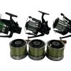 3x Daiwa Infinity X BR 5000 with Spare Spools - S167 - PRE LOVED
