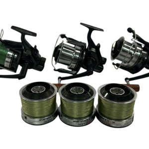 3x Daiwa Infinity X BR 5000 with Spare Spools - S167 - PRE LOVED