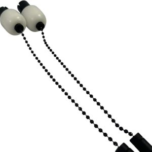 2x ND White Teflon Dumpy Bobbins - J4 - PRE LOVED - Image 3