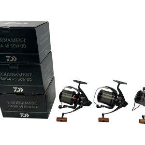 3x Daiwa 20 Tournament Basia 45 SCW QD in Boxes - PRE LOVED