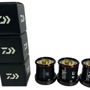 3x Daiwa 20 Tournament Basia SCW 45 5000C QD - Spare Spools - LOOK UNUSED - F6 - PRE LOVED