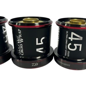 3x Daiwa 20 Tournament Basia SCW 45 5000C QD - Spare Spools - LOOK UNUSED - F6 - PRE LOVED - Image 2