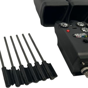 3x Delkim Txi Plus with Receiver and Snags - R/G/Y - A5 - PRE LOVED - Image 2