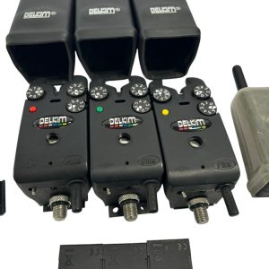3x Delkim Txi Plus with Receiver and Snags - R/G/Y - A5 - PRE LOVED - Image 4