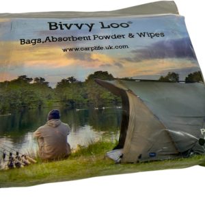 1x Bivvy Loo Pack - Bags, Absorbent Powder and Wipes - A10 - PRE LOVED - Image 5