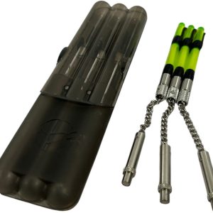 3x Korda Green Stows In Case - NO HOCKEY STICKS - J6 - PRE LOVED
