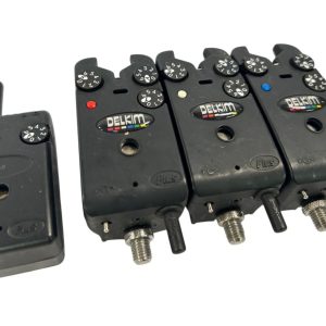 3x Delkim Txi Plus Alarms with Snags and Recevier - R/W/B - I7 - PRE LOVED - Image 3