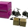 2x Daiwa Crosscast X 5000 with Spare Spools in Boxes - PRE LOVED