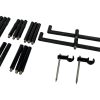 1x Korda Singlez 3 Rod Set (2 Buzzbars, 6 Uprights, 2 Spikes, 2 Stabilisers, ONLY 2 EXTENSIONS NOT 6 AS PICTURED) In Bag - B15 - PRE LOVED