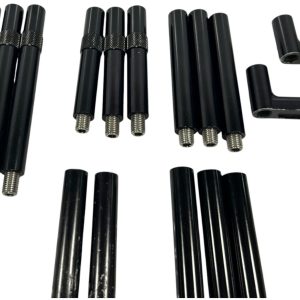 1x Korda Singlez 3 Rod Set (2 Buzzbars, 6 Uprights, 2 Spikes, 2 Stabilisers, ONLY 2 EXTENSIONS NOT 6 AS PICTURED) In Bag - B15 - PRE LOVED - Image 4