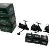 3x Daiwa Emblem 35 SCW 5000C QD with Spare Spools in Boxes - PRE LOVED