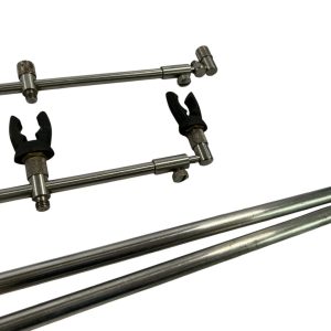 2x Solar Adjustable Buzzbars 10/13'' with Sticks 19'' and Butt Rests - E19 - PRE LOVED - Image 4