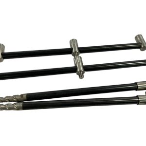 2x Summit Black Edition 3 Rod Fixed Buzzbars (11/12'') and Sticks (12'') - B15 - PRE LOVED