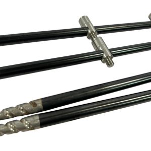 2x Summit Black Edition 3 Rod Fixed Buzzbars (11/12'') and Sticks (12'') - B15 - PRE LOVED - Image 3