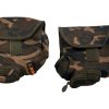2x Fox Camolite Neoprene Reel Pouches - J22 - PRE LOVED