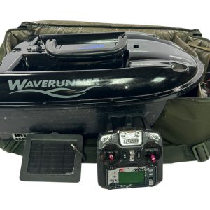 1x Waverunner MK4 Bait Boat with Smart Solar in Saber Bag - 'Killduff' - ORAX114 - PRE LOVED