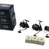 3x Daiwa Emcast 25a with Spare Spools in Boxes - PRE LOVED