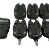 3x Wolf Icon QI Alarms with Icon Hubb Reciever - A14 - PRE LOVED