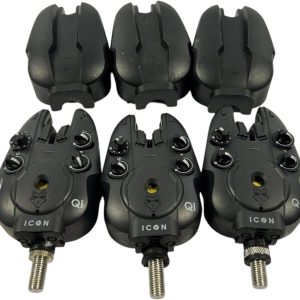 3x Wolf Icon QI Alarms     - A20 - PRE LOVED