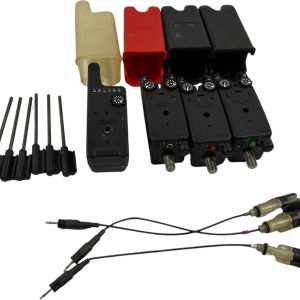 3x Delkim Txi D V1 with Receiver/Snags and Night Lights R/G/W - B11 - PRE LOVED