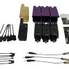 3x Delkim Txi D V1 Purple with Recevier Lights and D Loks  - F10 - PRE LOVED