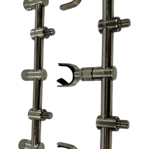 2x Unbranded 8" Buzzbars with Buttrests - J21 - PRE LOVED