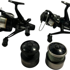 2x Shimano ST 6000RA with  2 Spare Spools - G25 - PRE LOVED