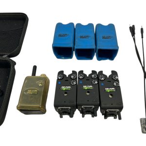 3x Delkim Txi Plus In Blue with Receiver Snags D Loks and Lights in Case - Korda Logo - C24 - PRE LOVED - Image 5