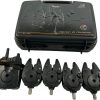 4x Fox Mx+ Alarms with Receiver in Case - I11 - PRE LOVED