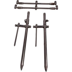 2x Solar 10'' Adjustable 3 Rod Buzzbars with 13'' Solar Sticks and Stabalisers - J20 - PRE LOVED