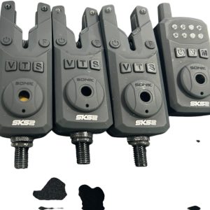 3x Sonik SKS2 Alarms with Receiver, Bivvy Light in Case/Box - U105 - PRE LOVED - Image 2