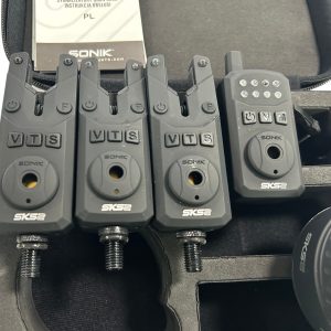 3x Sonik SKS2 Alarms with Receiver, Bivvy Light in Case/Box - U105 - PRE LOVED - Image 3