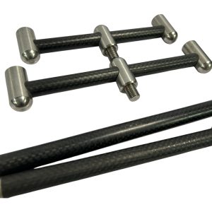 2x Century Carbon 2 Rod Fixed 5.5/6.5'' Buzzbars with Century 8/10'' Sticks  - B3 - PRE LOVED - Image 3