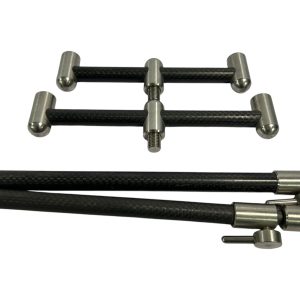 2x Century Carbon 2 Rod Fixed 5.5/6.5'' Buzzbars with Century 8/10'' Sticks  - B3 - PRE LOVED - Image 5