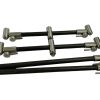 2x Century Carbon ADJ 3 Rod 9.5/10'' Buzzbars with Century 12'' Sticks  - F14 - PRE LOVED