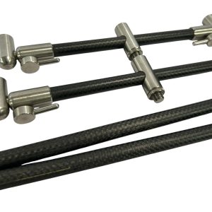 2x Century Carbon ADJ 3 Rod 9.5/10'' Buzzbars with Century 12'' Sticks  - F14 - PRE LOVED - Image 3