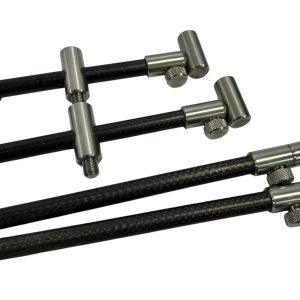 2x Century Carbon ADJ 3 Rod 7/8'' Buzzbars with Century 12'' Sticks  - E5 - PRE LOVED - Image 4