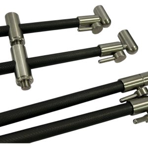2x Century Carbon ADJ 3 Rod 9.5/10.5'' Buzzbars with Century 12'' Sticks - D15 - PRE LOVED - Image 4