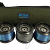 3x Shimano Ultegra 14000 XTD Spare Spools in Aqua Spool Case - F1 - PRE LOVED
