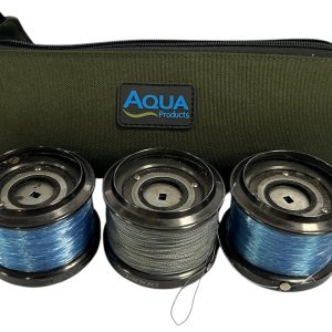 3x Shimano Ultegra 14000 XTD Spare Spools in Aqua Spool Case - F1 - PRE LOVED