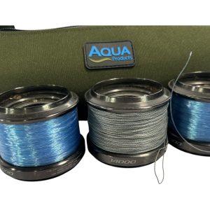 3x Shimano Ultegra 14000 XTD Spare Spools in Aqua Spool Case - F1 - PRE LOVED - Image 3