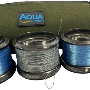 3x Shimano Ultegra 14000 XTD Spare Spools in Aqua Spool Case - F1 - PRE LOVED - Image 4