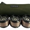 3x Shimano Ultegra 14000 XTD Spare Spools in Fox Royale Spool Case - C1 - PRE LOVED