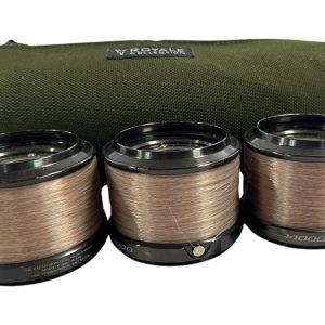3x Shimano Ultegra 14000 XTD Spare Spools in Fox Royale Spool Case - C1 - PRE LOVED - Image 4