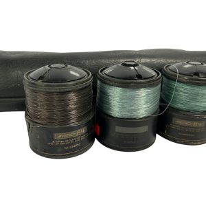 3x Shimano Aero R4 Spare Spools in Black Case - B4 - PRE LOVED - Image 3
