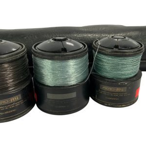 3x Shimano Aero R4 Spare Spools in Black Case - B4 - PRE LOVED - Image 4