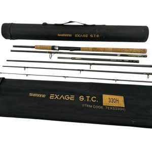1x Shimano Exage S.T.C.6 piece 3m 20-50g Travel Rod in Case - U174 - PRE LOVED
