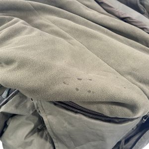 1x Trakker 365 Sleeping Bag - Some holes in hood which goes under bed.  - YELR10 - PRE LOVED - Image 3
