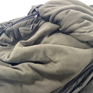 1x Trakker 365 Sleeping Bag - Some holes in hood which goes under bed.  - YELR10 - PRE LOVED - Image 4